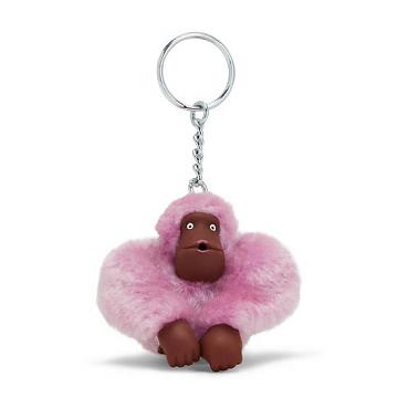 Kipling Sven Monkey Keychain Accessories Festive Purple | CA 2003VR